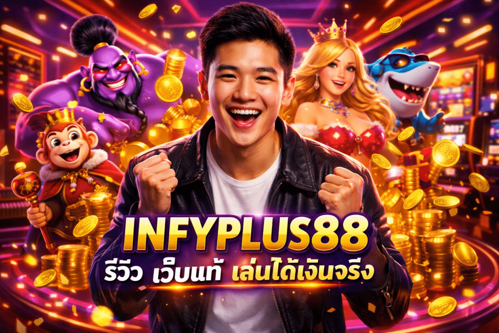INFYPLUS88 รีวิว เว็บแท้ เล่นได้เงินจริง