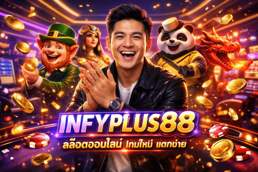 INFYPLUS88 สล็อตออนไลน์ เกมใหม่ แตกง่าย